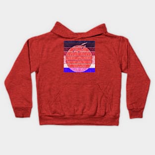 painted sunset Kids Hoodie